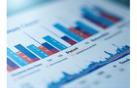 Afbeelding van een grafiek voor marktanalyse